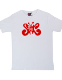 Red Logo White