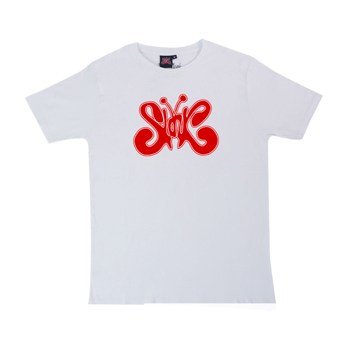 Red Logo White
