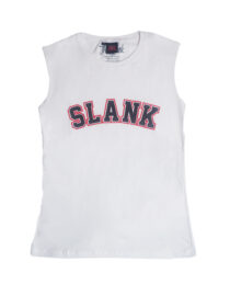 Slank White (Sleeveless)