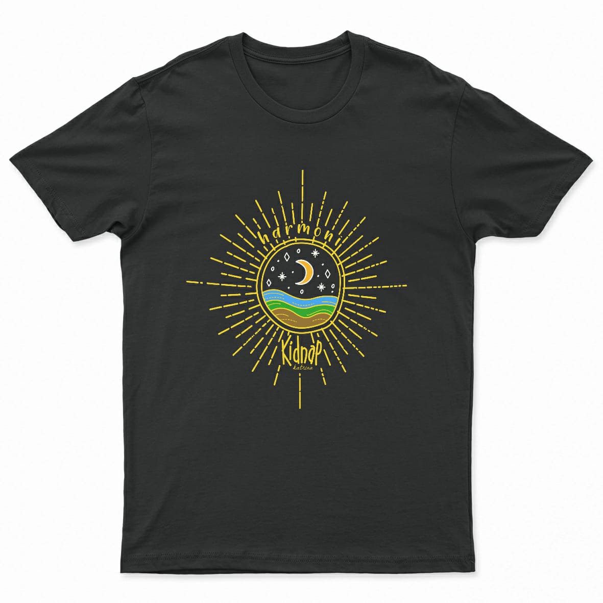Harmoni T-Shirt Black