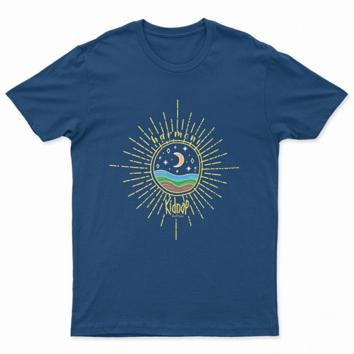 Harmoni T-Shirt Blue