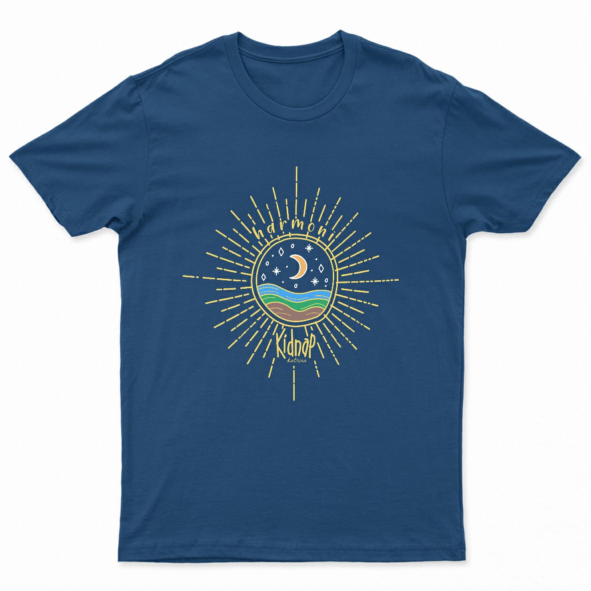Harmoni T-Shirt Blue