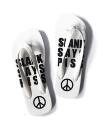 Sandal Slank Says Piss