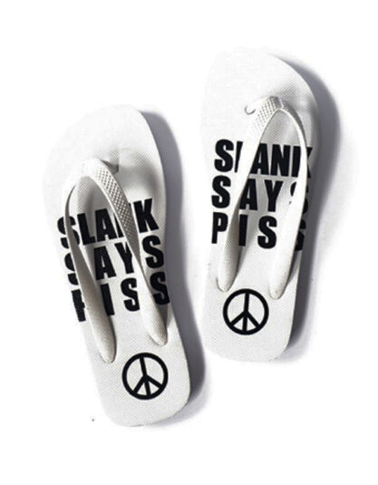 Sandal Slank Says Piss
